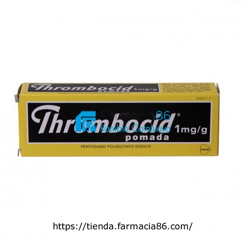 THROMBOCID 1mg/g POMADA, 1 tubo de 60 g