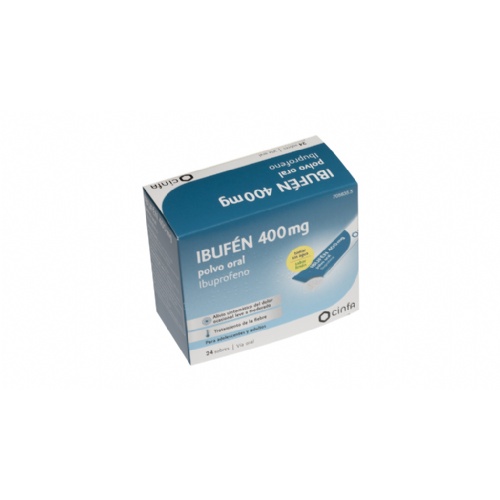 IBUFEN 400 MG POLVO ORAL , 24 sobres
