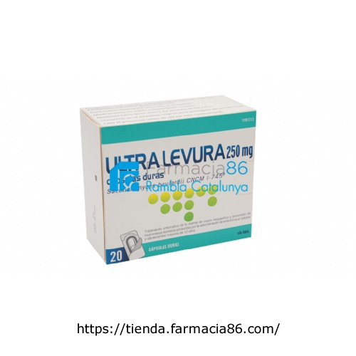 ULTRA-LEVURA 250 MG CAPSULAS DURAS , 20 cápsulas