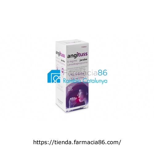 ANGITUSS 6MG/ML JARABE, 1 frasco de 200 ml