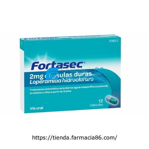 FORTASEC 2 mg CAPSULAS DURAS 20 cápsulas