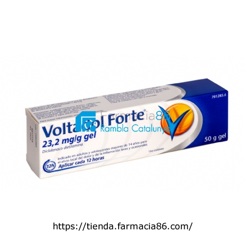 VOLTADOL FORTE 23,2 MG/G GEL,1 tubo de 100 g