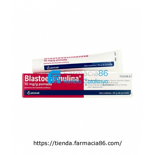 BLASTOESTIMULINA 10 MG/G POMADA, 1 tubo de 30 g