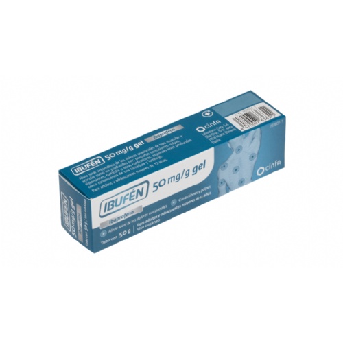IBUFEN 50 MG/G GEL, 1 tubo de 50 g
