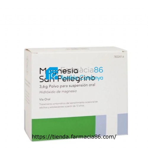 MAGNESIA SAN PELLEGRINO 3,6 g POLVO PARA SUSPENSION ORAL , 20 sobres