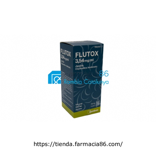 FLUTOX 3,54 mg/ml JARABE , 1 frasco de 120 ml