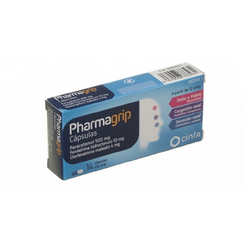 PHARMAGRIP CAPSULAS , 14 cápsulas