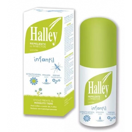 Halley locion infantil - repelente de insectos (100 ml)