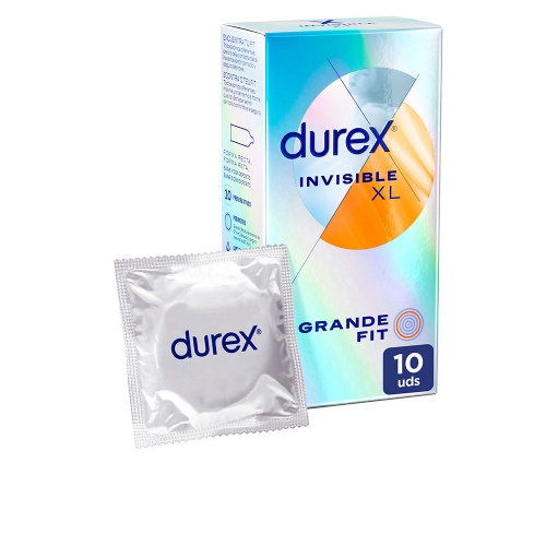 Preservativos durex invisible xl