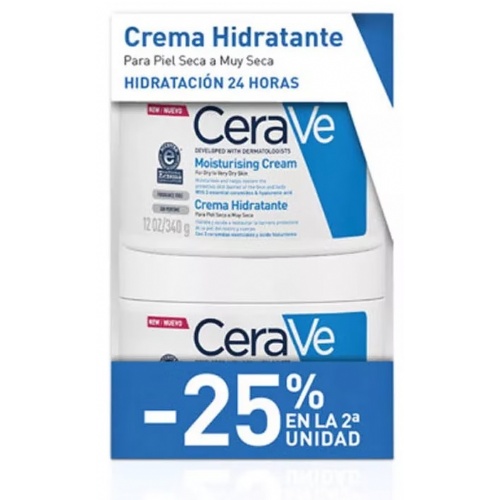 Cerave duplo crema hid cuerpo 2x340g