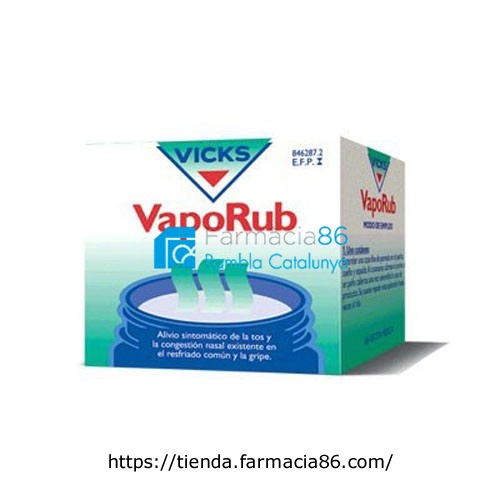 VAPORUB POMADA, 1 frasco de 50 g