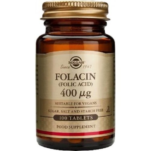 Solgar folacin  400 microgramos 100 comprimidos