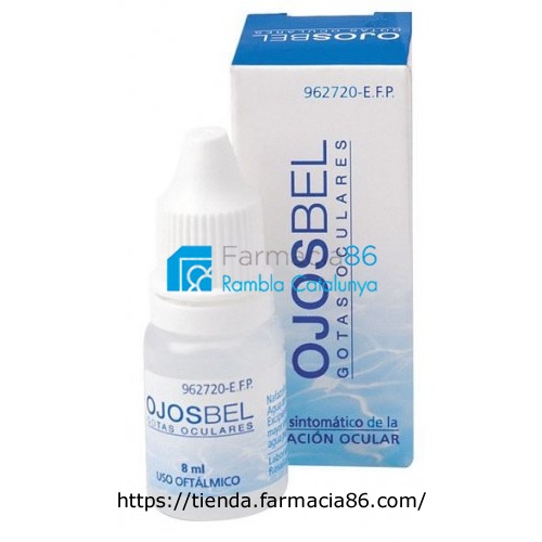 OJOSBEL GOTAS OCULARES, 0,30 mg/0,08 ml Colirio en solución , 1 frasco de 8 ml