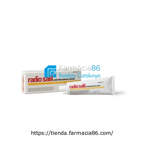 RADIO SALIL ANTIINFLAMATORIO CREMA , 1 tubo de 60 g