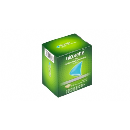 NICORETTE 2 mg CHICLES MEDICAMENTOSOS, 105 chicles