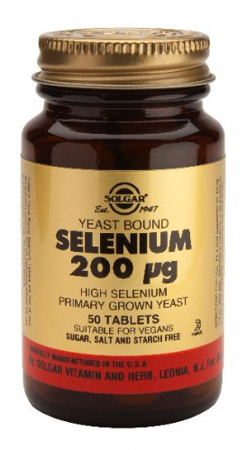 Solgar selenio levadura 200 mg 50