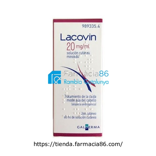 LACOVIN 20 mg/ml SOLUCIÓN CUTÁNEA , 1 frasco de 60 ml