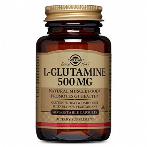 Solgar l glutamina 500 mg  50vegic