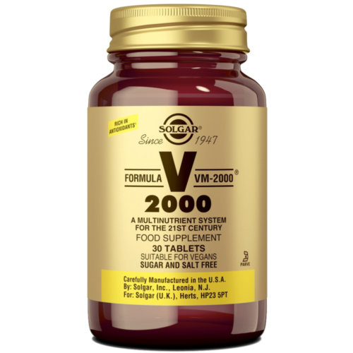 Solgar formula vm-2000  30 comprimidos