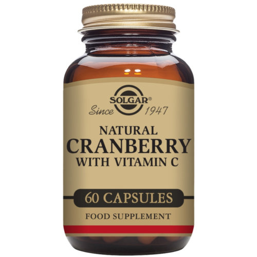 Solgar arandano rojo con vitamina c  60 capsulas vegetales