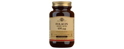 Solgar folacin 400mg 250com
