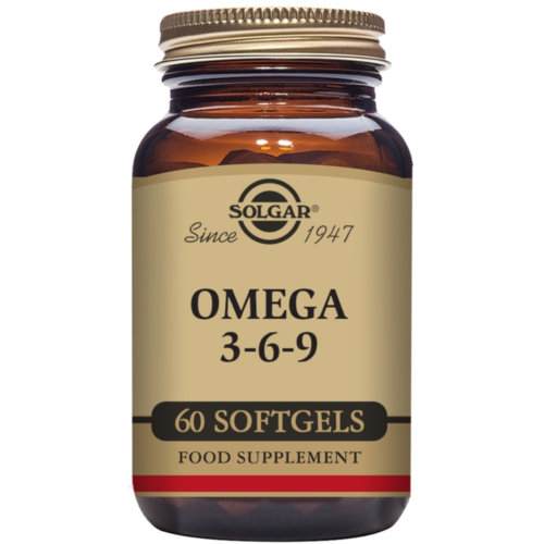 Solgar omega 3-6-9 aceites de pescado lino y bor
