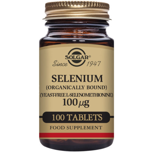 Solgar selenio  100 microgramos 100 comprimidos