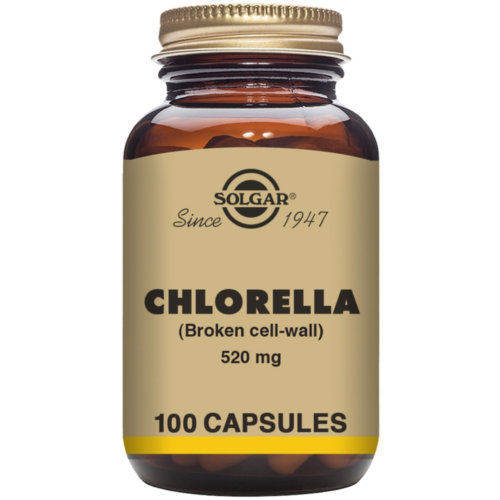 Solgar clorela  520 mg 100 capsulas vegetales