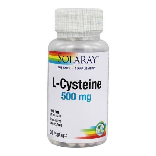 Solaray l-cisteina 500mg 30 cap