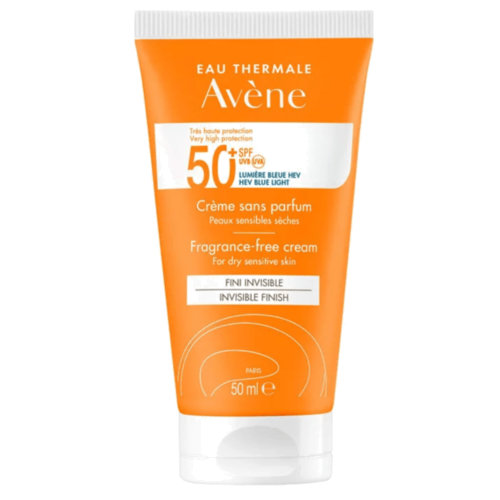 Avene spf 50+ crema sin perfume 50 ml