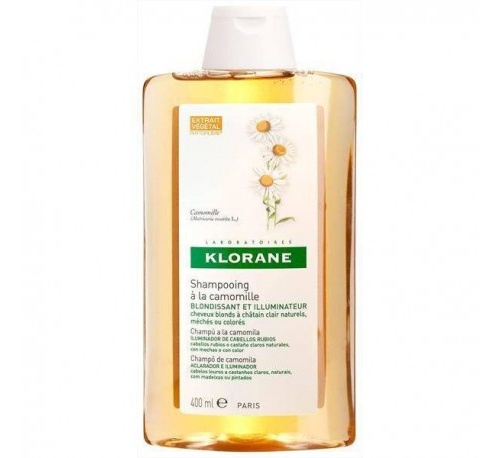 Klorane champu reflejos dorados a la camomila (400 ml)
