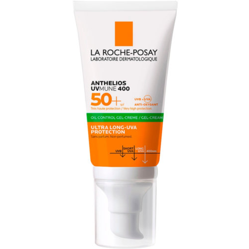 Anthelios oil control gel creme uv mune 400 spf 50+  1 envase 50 ml con color