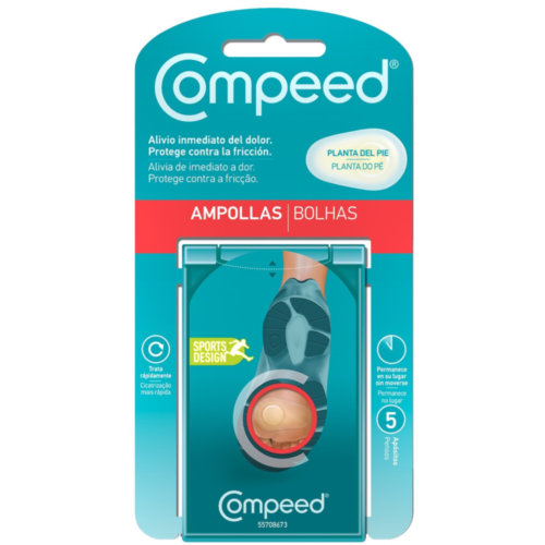 Compeed sport ampollas planta del pie (5 unidades)