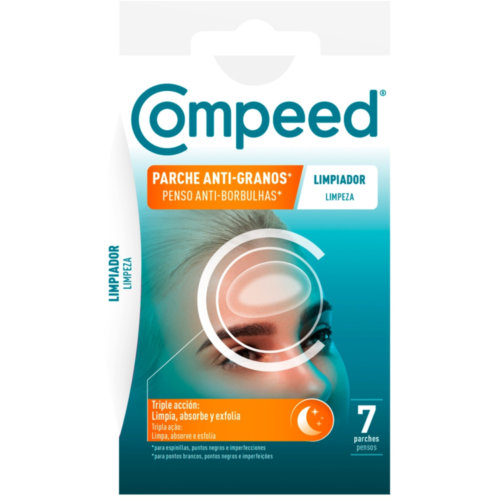 Compeed parche anti-granos limpiador triple accion (7 unidades)