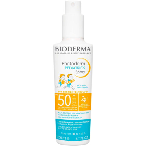 Photoderm kid spf 50+ spray especifico niños - bioderma (1 envase 200 ml)