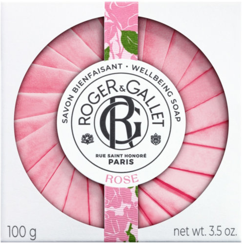 Roger & gallet jabon perfumado rose 100 g pastil