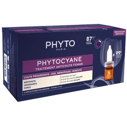Phytocyane mujer anticaida prog 12 amp