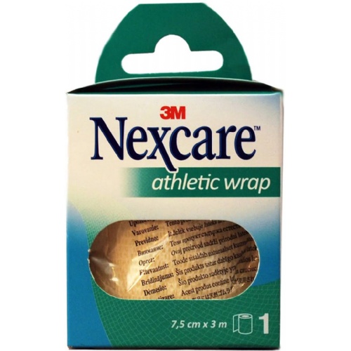 3m nexcare athletic wrap (ref n1675w 3m  x 7.5 cm)