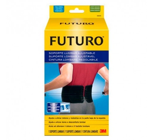 3m futuro - soporte lumbar ajustable (1 u)