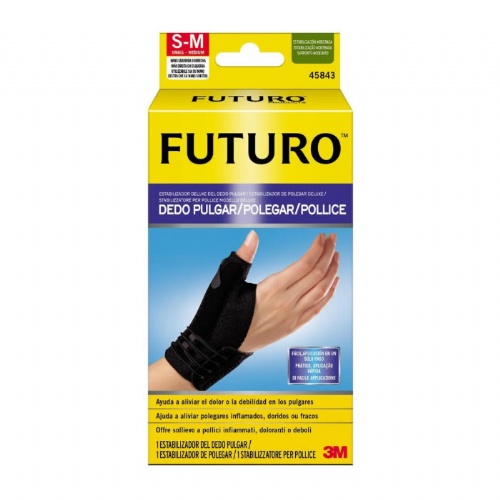 Estabilizador dedo pulgar 3m futuro deluxe 1 unidad talla s-m - 3m futuro deluxe