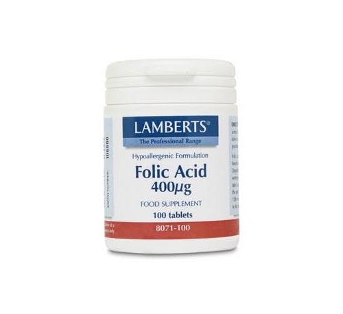 Lamberts 8071-100 acido folico 400