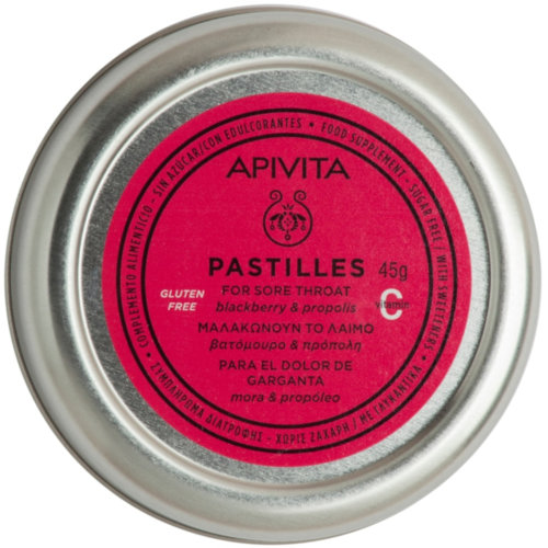 Apivita pastillas con mora propoleo 45g