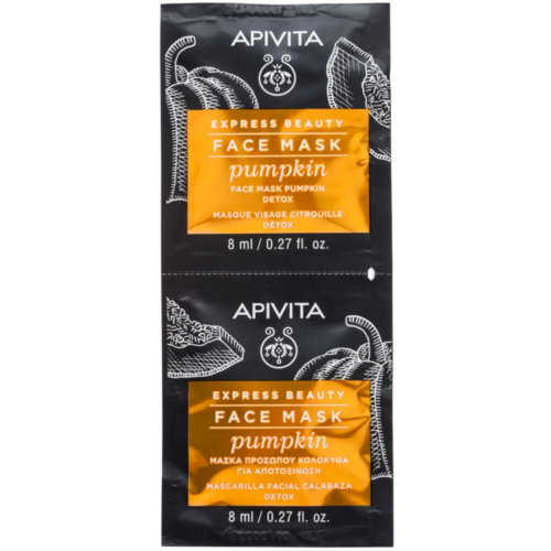 APIVITA EXPRESS BEAUTY MASCAR DETOX CALABAZA 2X8