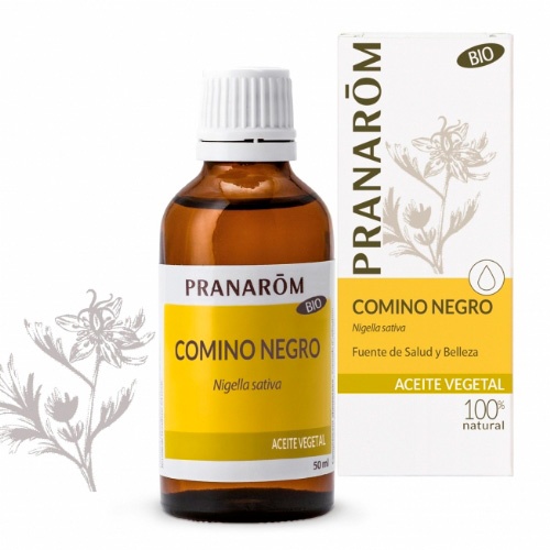 Pranarom aceite vegetal comino negro bio 50 ml.