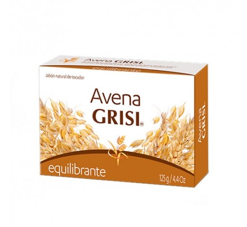 Jabon grisi avena (100 g)