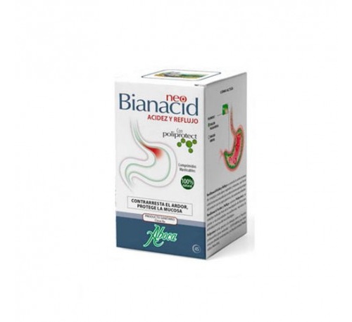 Neobianacid acidez y reflujo (45 comp masticables)
