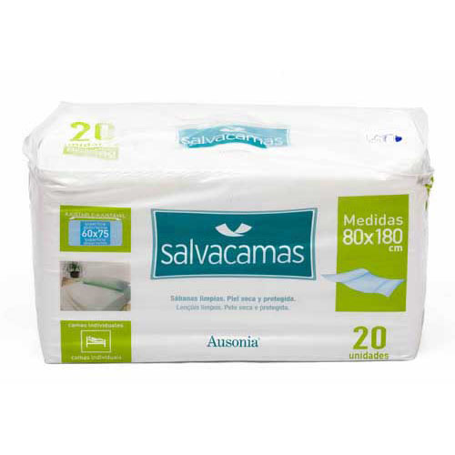 Lindor ausonia salvacamas (6 paquetes 15 unidades 180 cm x 60 cm)