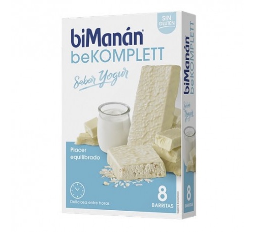 Bimanan bekomplett snack barritas (yogur 8 barritas)