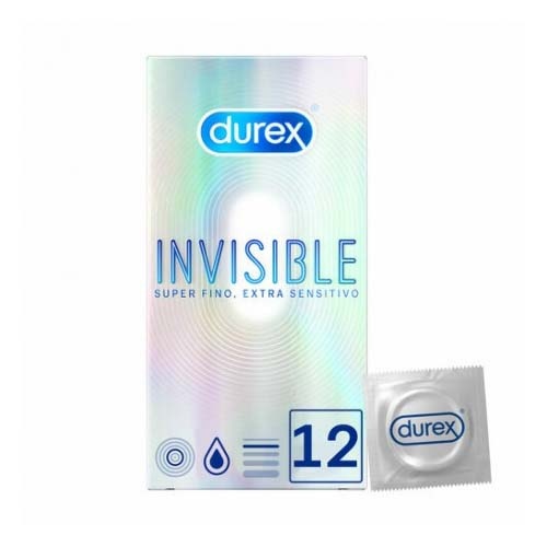 Durex® Invisible extra fino extra sensitivo 12uds