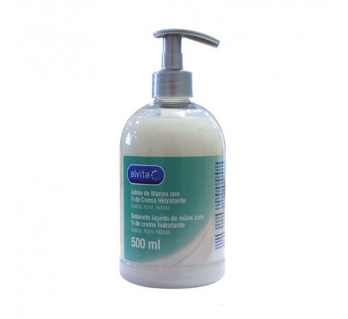 Alvita jabon de manos en crema (1 envase 500 ml)